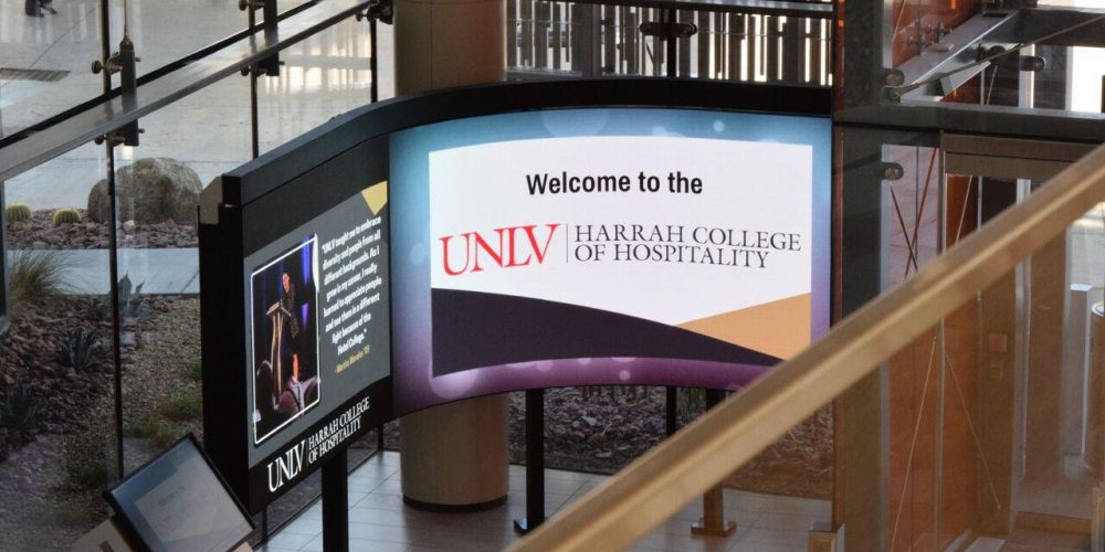 University of Nevada Las Vegas Curved Display, slide 2