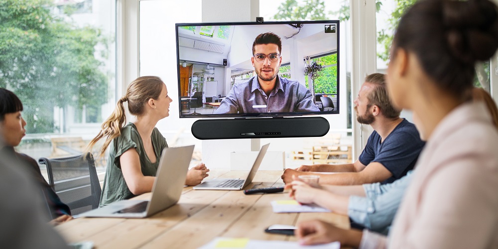 zoom chat leader, Enterprise Sound Bar Collaboration Kit, videoconferencing, cybersecurity