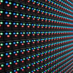 pitching direct-view LED displays