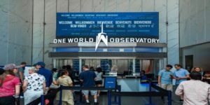 LED video walls, One World Observatory,