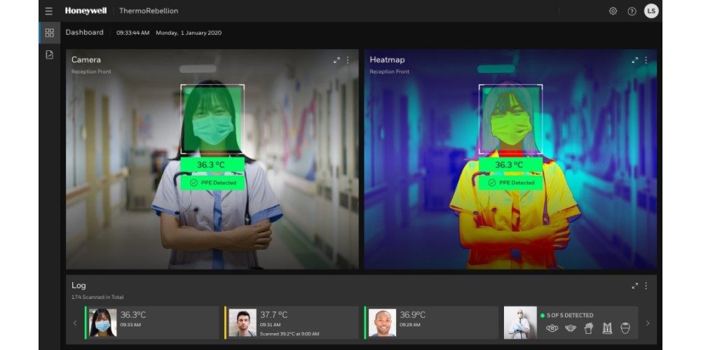 Honeywell ThermoRebellion is an AI Thermal Camera That Can Detect