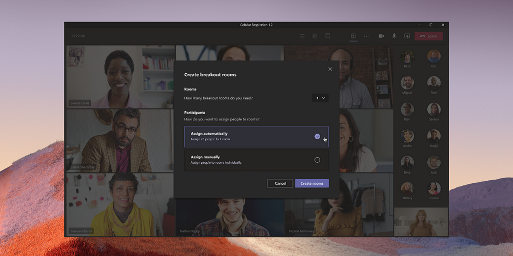 Microsoft Teams Breakout Rooms