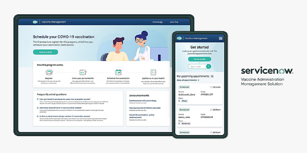 ServiceNow Vaccine Management