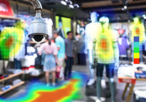 Heatmap Analytic in smart fashion retail shop technology