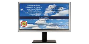 AIr-Clenz Computer Monitor