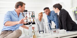 hybrid work, collaboration, office real estate