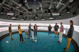 NCU's visualization room with the help of Extron AV