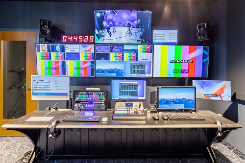 A State-of-Art Video Production Studio at the Catalyst Center, slide 1