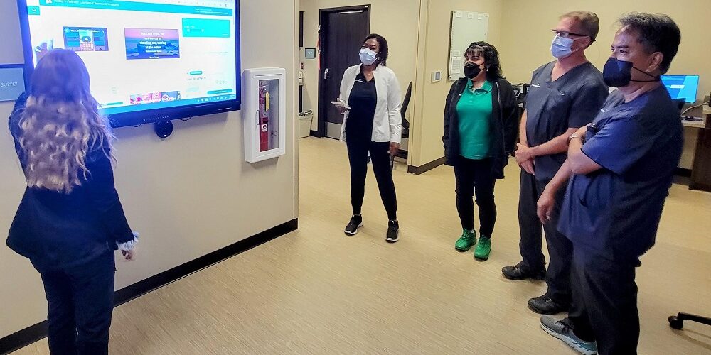 AdventHealth Equips Facilities with Interactive Avocor E Series Displays, slide 1
