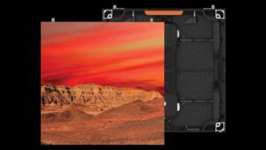 Planar Venue Pro VX series showcasing a desert at sunset.