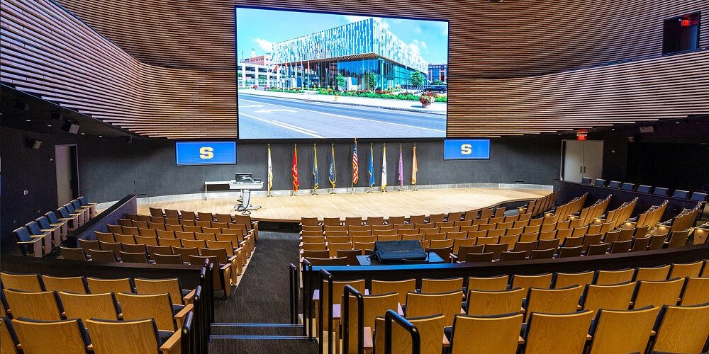 Extron AV Control System Transforms Syracuse University Auditorium into Multifunctional Space, slide 3