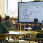 Indian Creek School LG CreateBpard in use