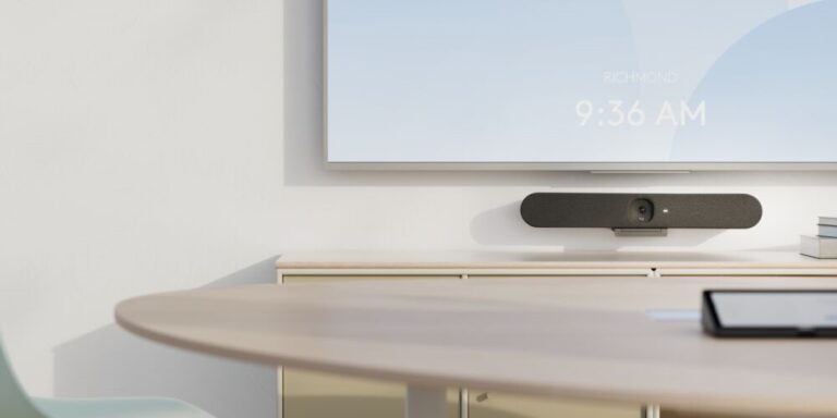 Logitech Launches Rally Bar Huddle For Small Meeting Spaces My logitech-launches-rally-bar-huddle-for-small-meeting-spaces-my